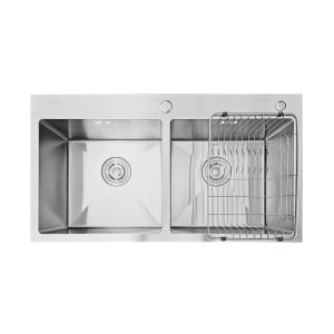 Chậu rửa bát 2 hố cân EM 8245