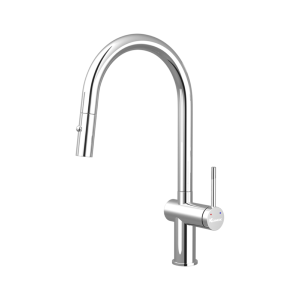 Vòi rửa bát dây rút Comfor Chrome