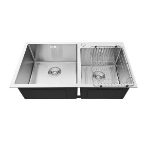 Alternative view of Chậu 2 hố lệch EM 7845 U