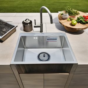 Alternative view of Chậu rửa bát 1 hố EM 6045