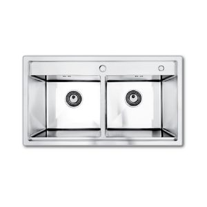 Chậu 2 hố cân SM 8548 G