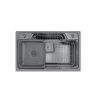 Chậu đơn VP 780 B (Inox 304 sần chống xước, Nano đen)